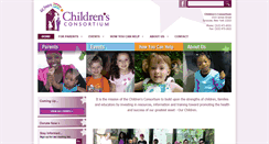 Desktop Screenshot of childrensconsortium.org